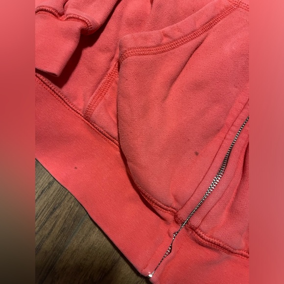 2 FCUK zippered collared sweaters vintage French connection XS pink & purple - Picture 8 of 8